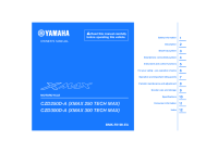 Yamaha XMAX 250 - Owners manual 2023 